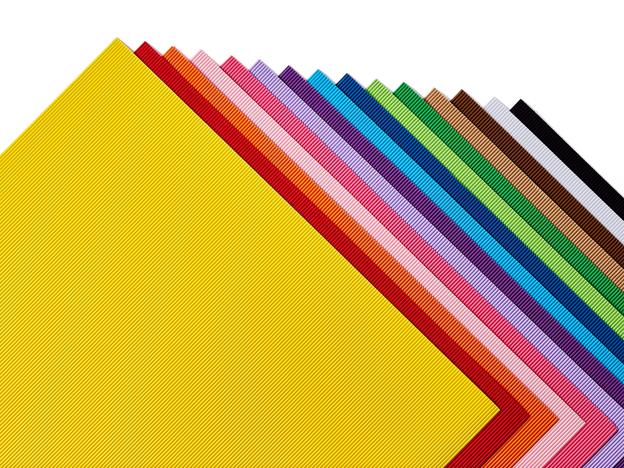 Colored Corrugated Cardboard Sheets Bright Corrugated Paper - Temu