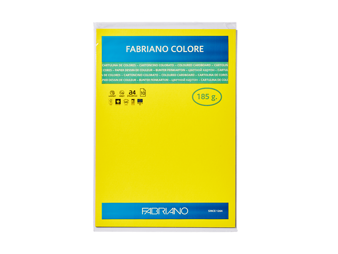 Fabriano Colore 185 gr,cartoncini colorati,grammatura pesante