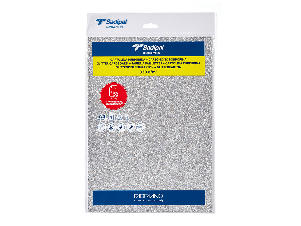 Fabriano Glitter Paper 330gsm - Prime Art