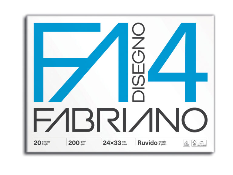 Album da disegno Fabriano F4 220 g/m² 20 24x33 cm ff. lisci