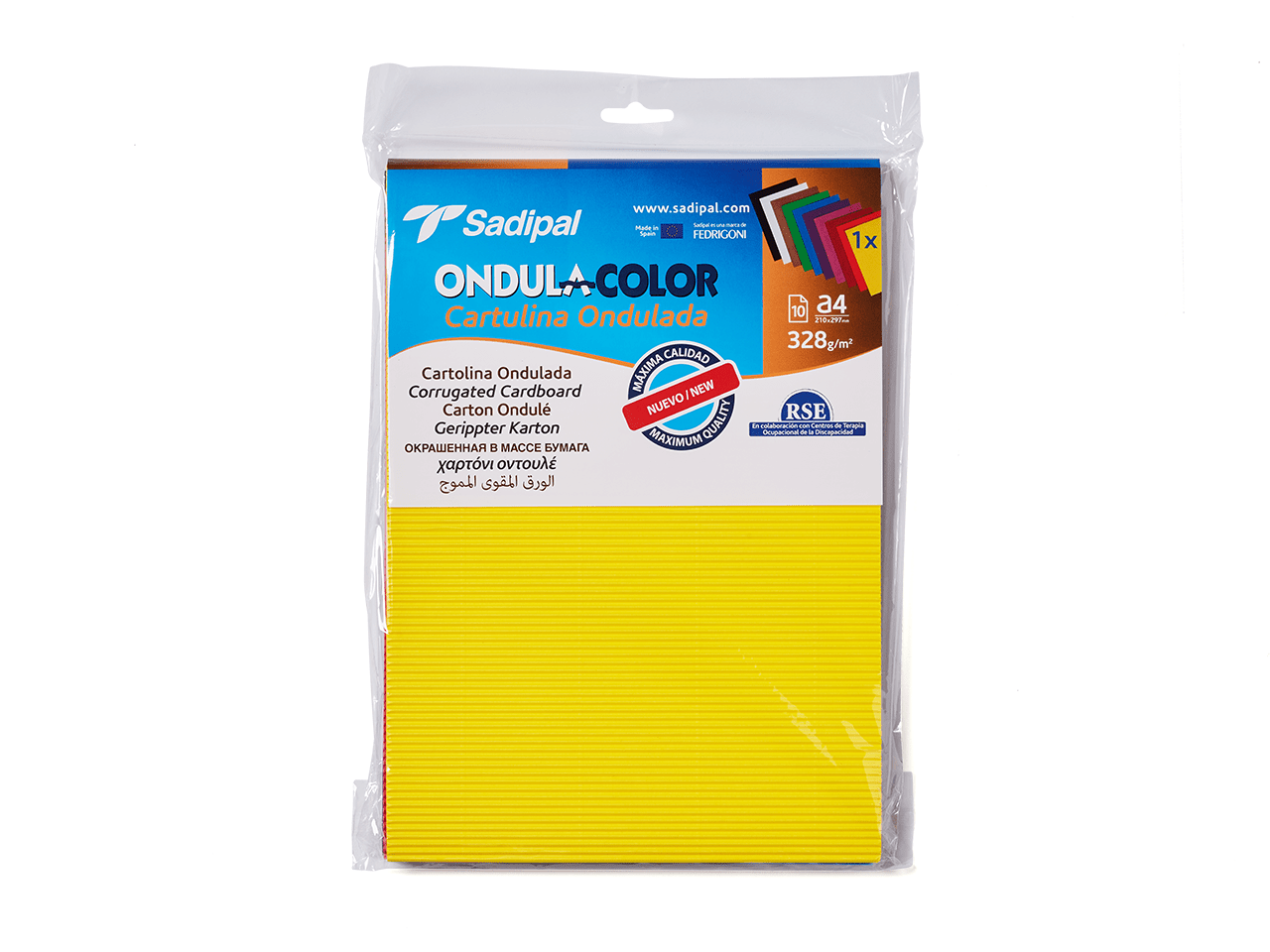 CARTONCINO COLORATO A4 MONDI 100 FOGLI 160 g/m² COLORI FORTI - Cartoleria  Lory