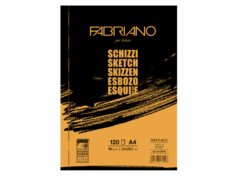 Fabriano 1264 Sketch Pad 90gsm - Signo Draw
