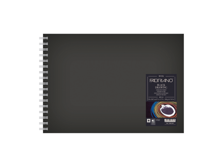 Gigil BLack Artist Sketch Book (A5 Size - Beautiful Brown Cover / Wiro  Bound/Black Color 230 Gsm Sheet) Sketch Pad ( Silver Sparkle Pen FREE)  Sketch Pad Price in India - Buy