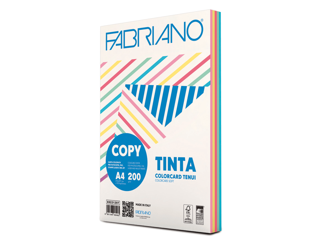 Copy Tinta Multicolor, uncoated coloured paper, photocopies, office