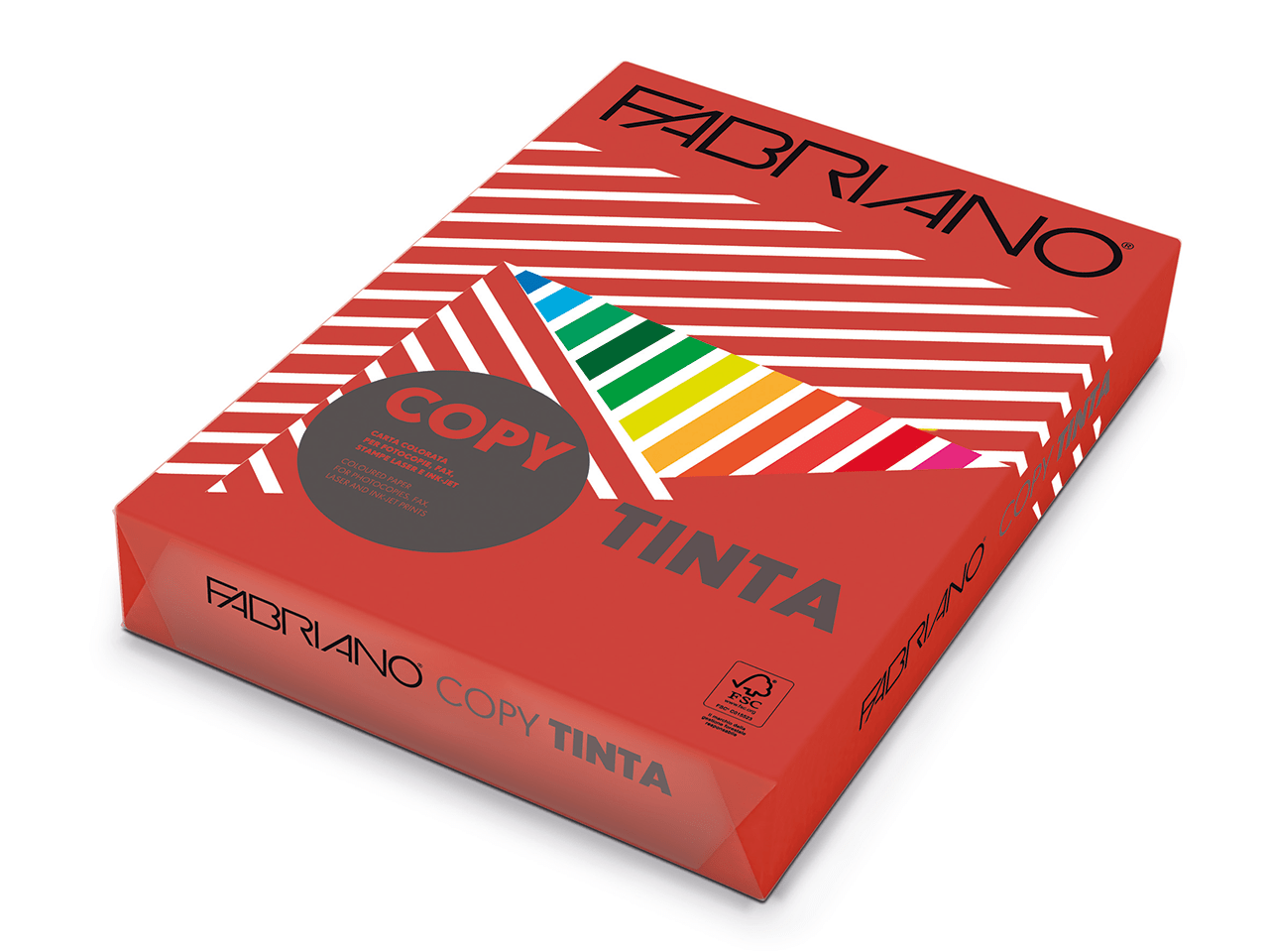 Carta A4 Copy Tinta Multicolor 80gr. (conf. 250ff) Fabriano (Colori Forti -  -)