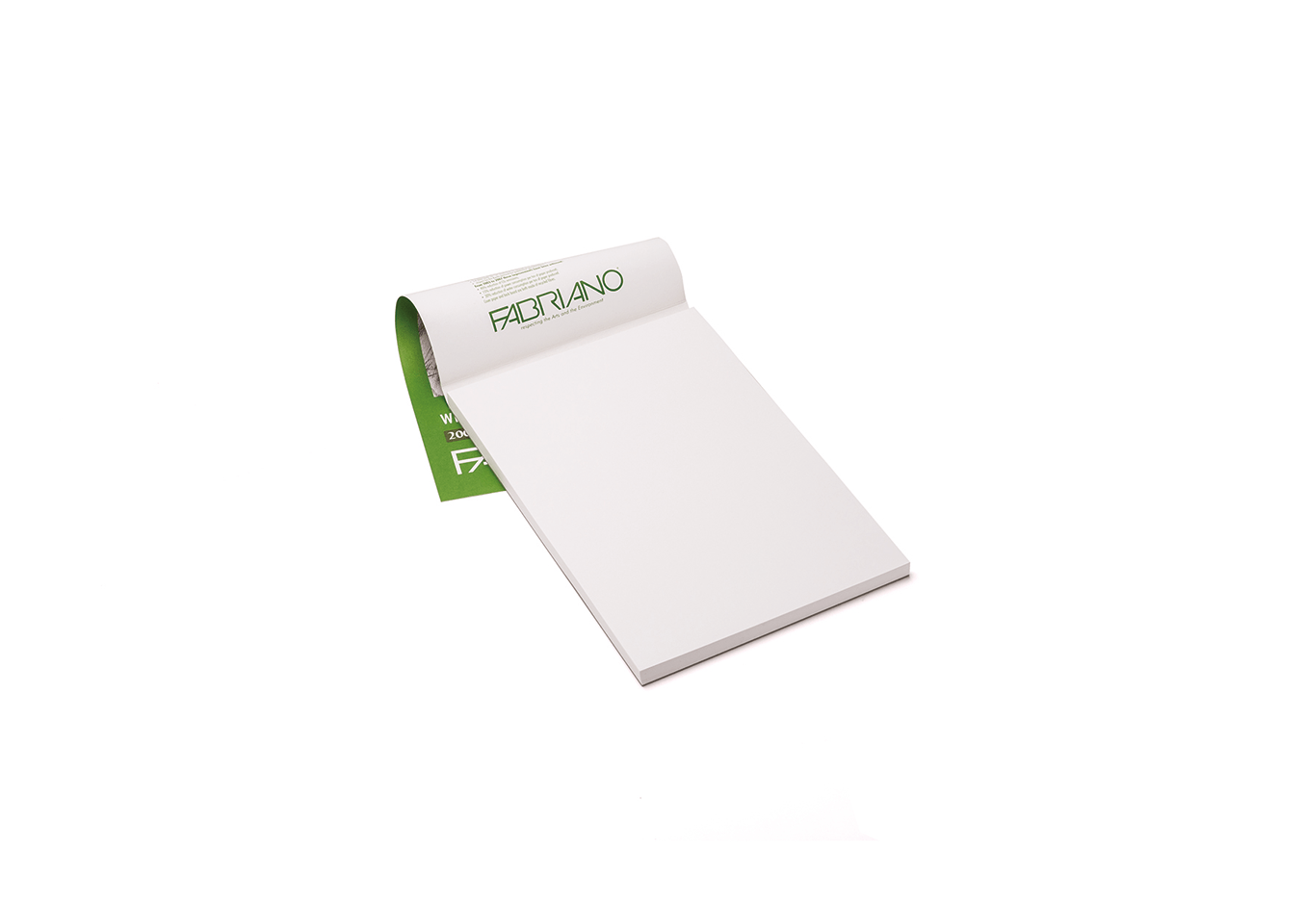 Fabriano Schizzi Sketch Pad, 90 gsm, 8 x 11, 120 Sheets, White